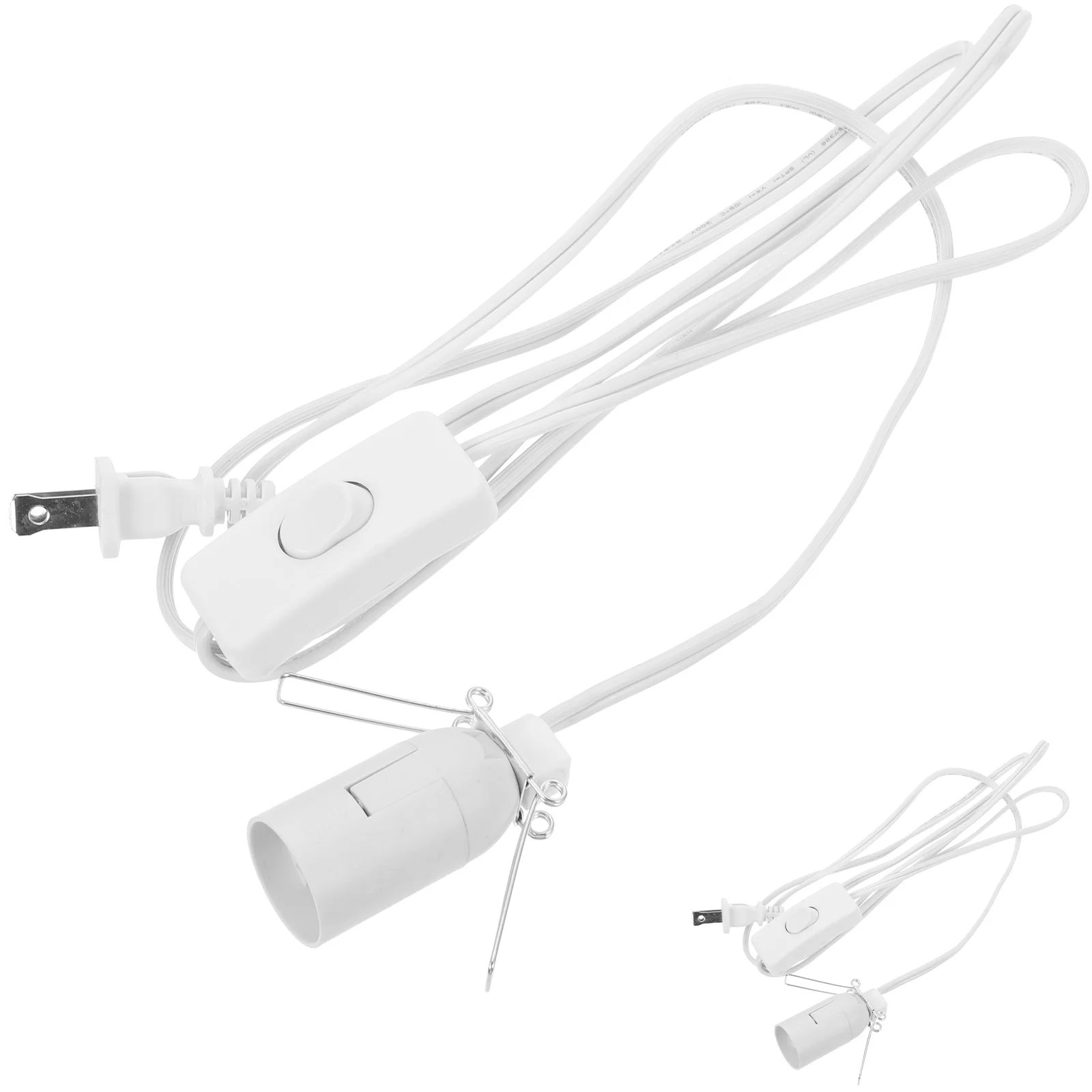 

2pcs Cord Replacement E12 Base Power Cord Cable With Us Plug