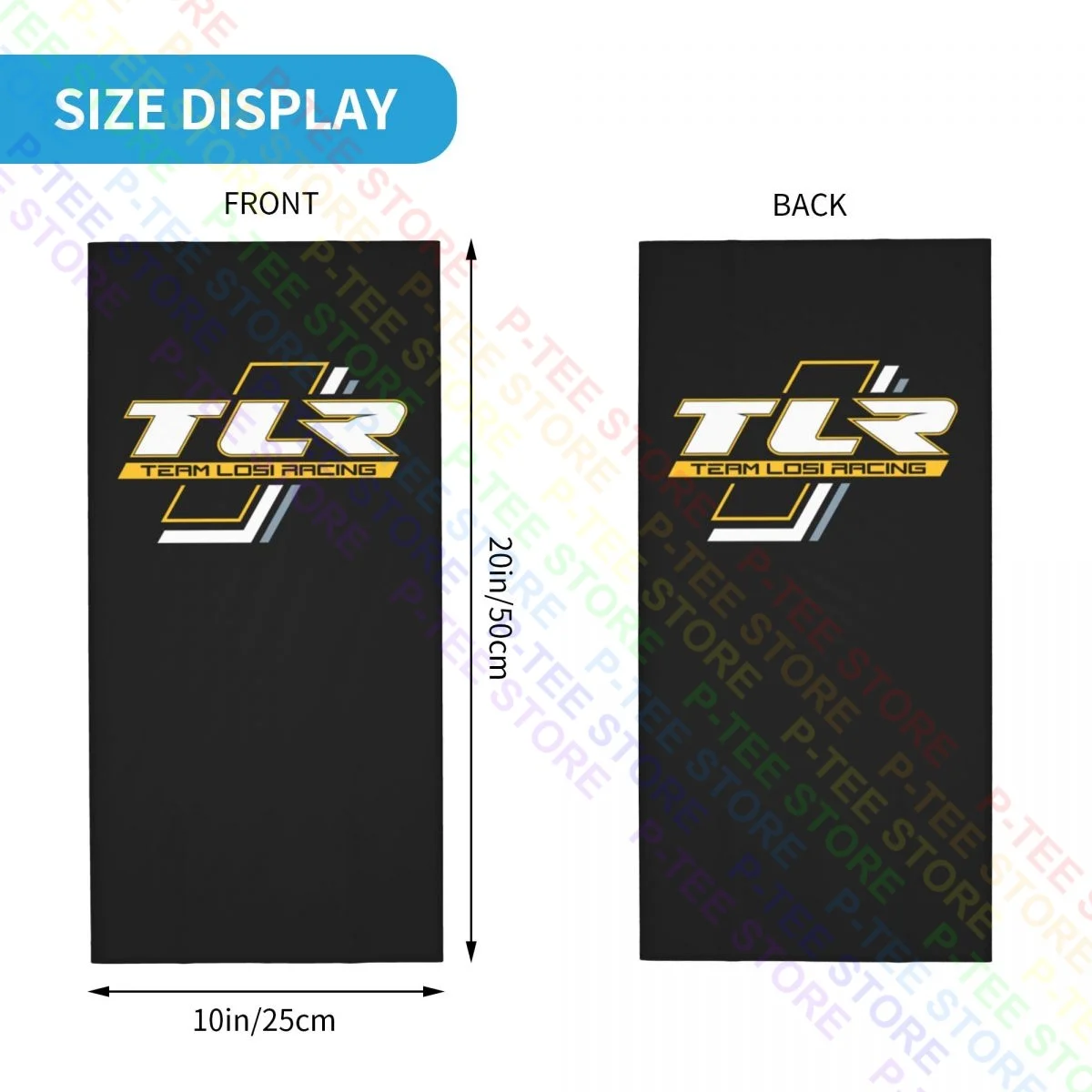 Team Losi Racing Tlr Neck Gaiter Bandana Scarf Face Mask Summer Hunting Cover Bandana face mask
