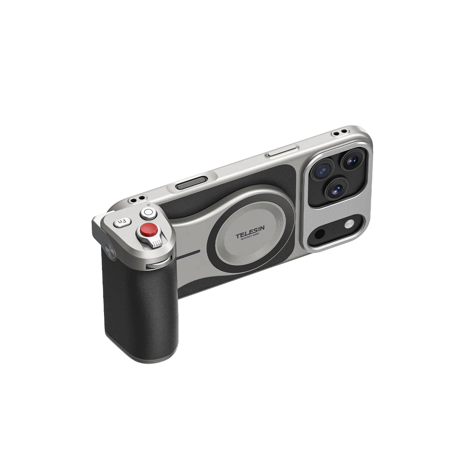 【新品未使用】TELESIN iPhone17 PRO用グリップ 3200mAh Amazon.com: TELESIN Master Grip Kit for iPhone 17 Pro, Magnetic