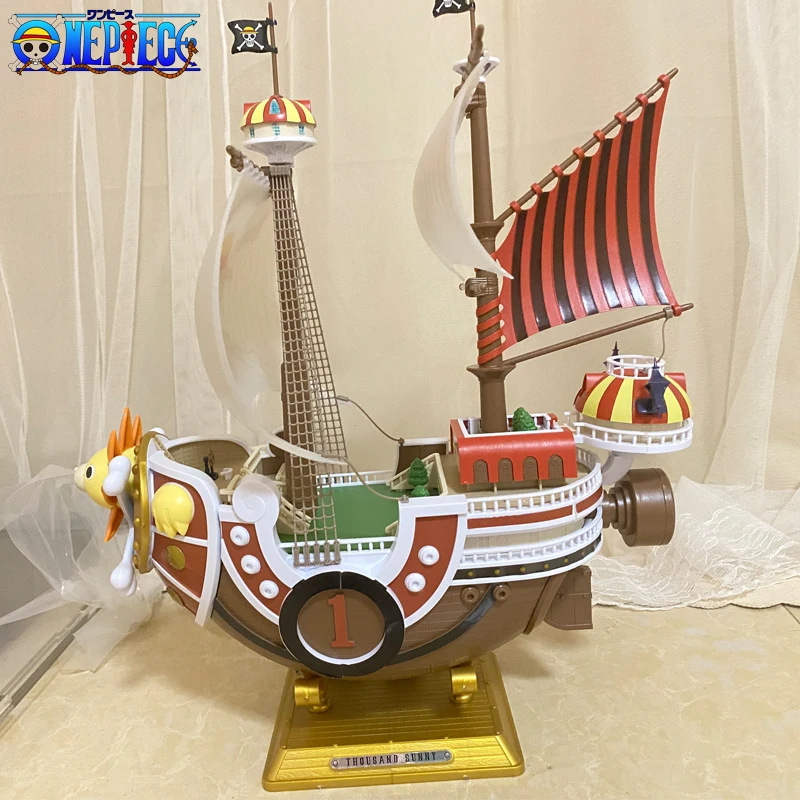 

Original 28cm Going Merry One Piece Figures Toy Large Medol Collectible Boy Christmas Gifts Figuras Anime Action Figure Toys