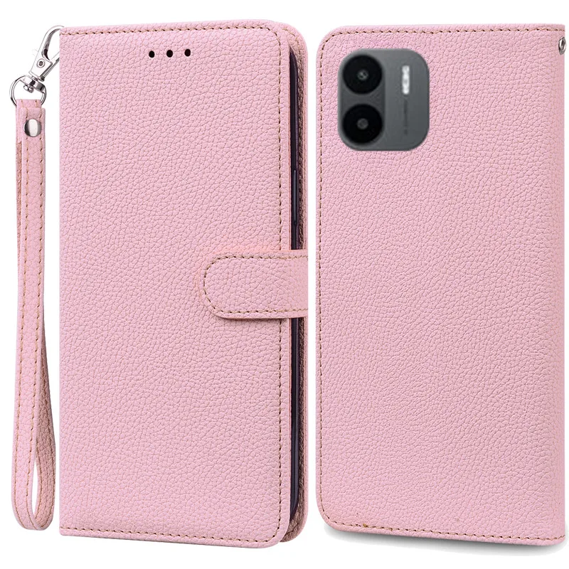 Leather Flip Wallet Phone Case - Elegant Book Style Cover, Durable Protection, Sleek Design