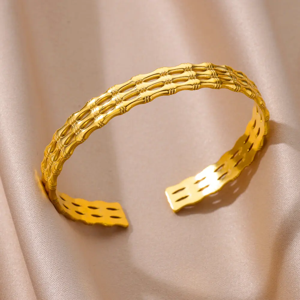 Stainless Steel Adjustable Bracelets for Women