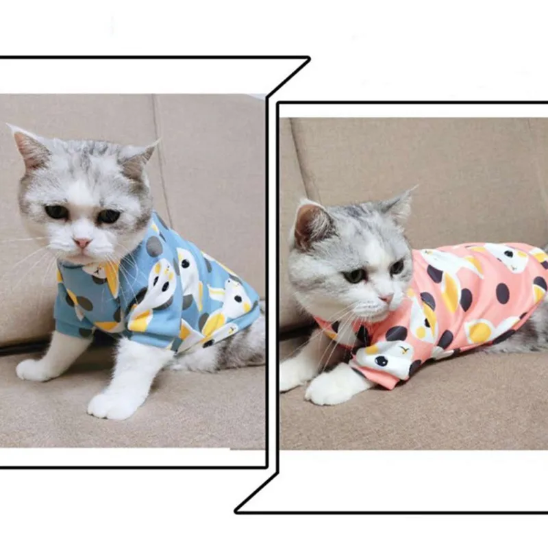 Pet Dog Costume Cute Animal Printed Coat Hoodie Cotton Soft Pullover Puppy Shirt Jacket Sweatshirt Cat Sweater Pets Clothes Vest pet clothes