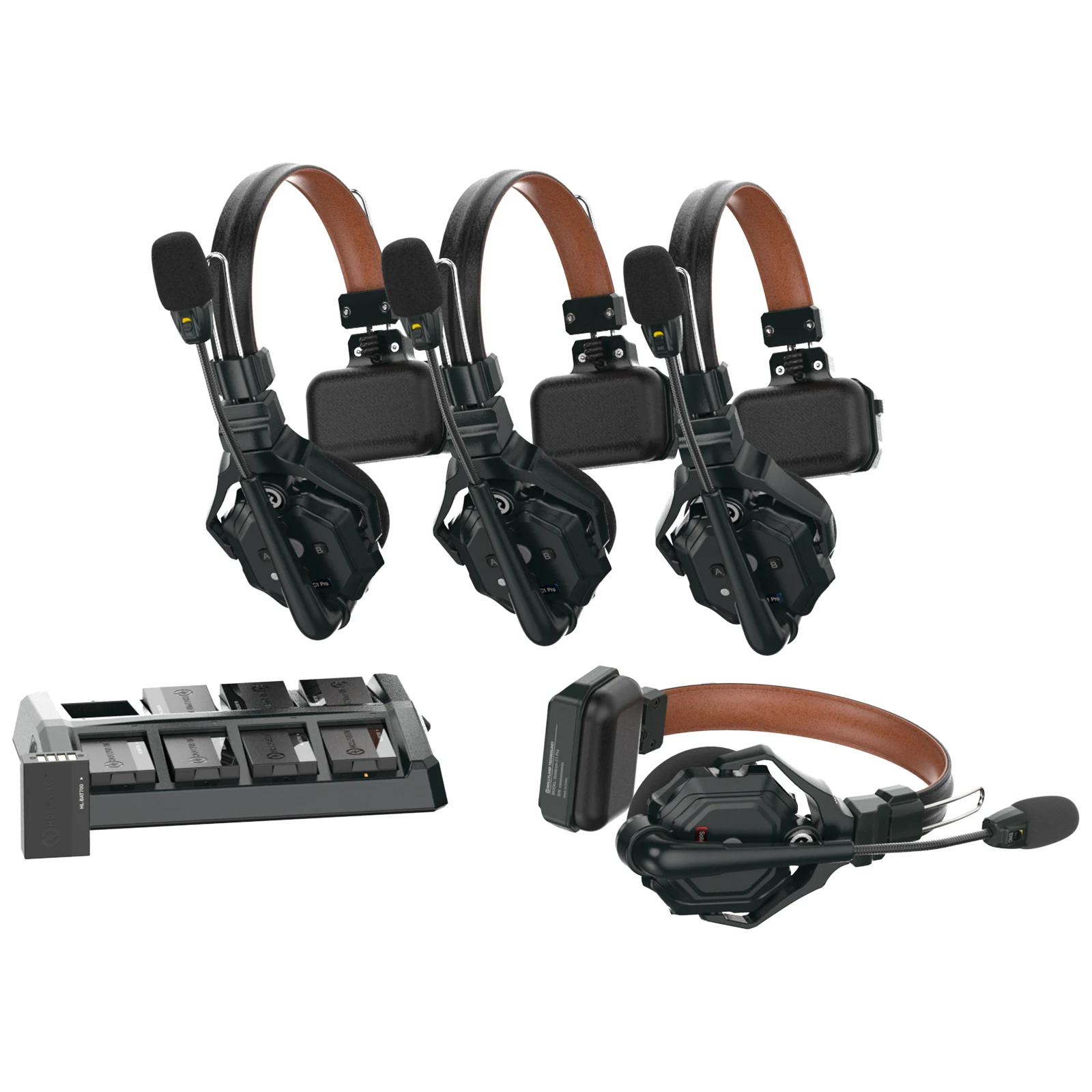 Hollyland Solidcom SE Sistema Intercom Wireless - Cuffie Full Duplex, Cancellazione Rumore, 350m - Foto 8