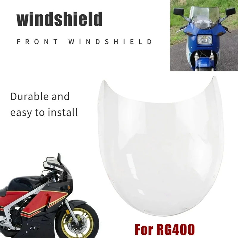 Ветровое стекло для мотоцикла Suzuki RG400 RG500 Gamma 1985-1987