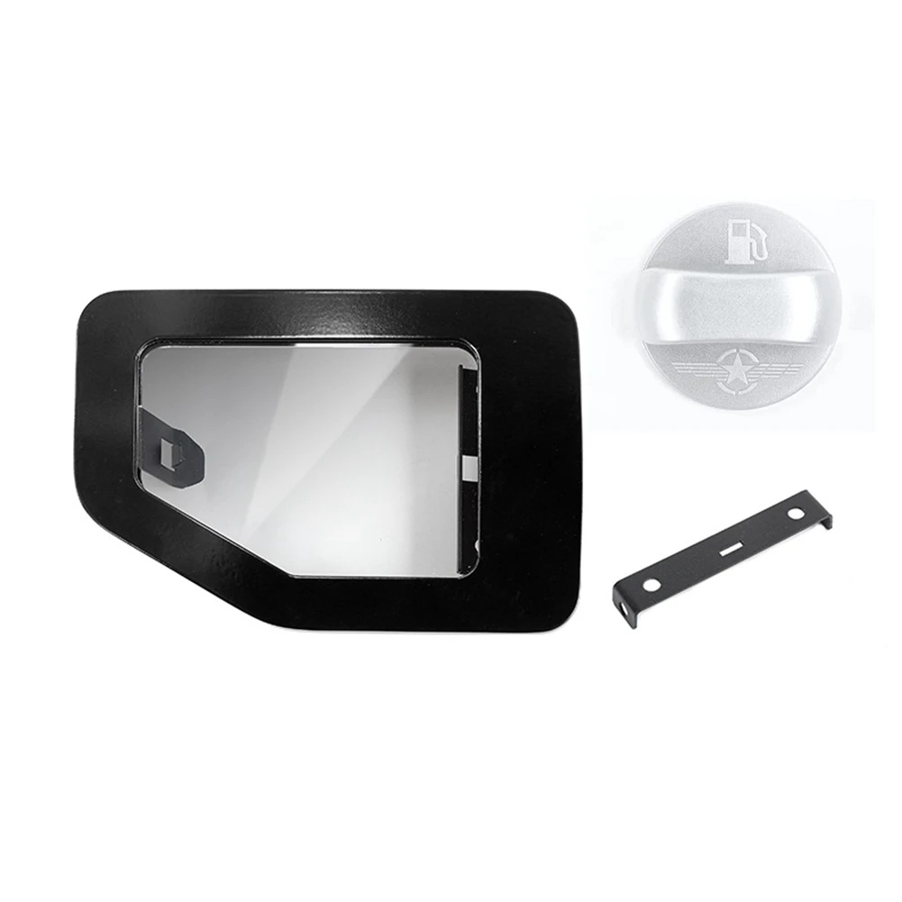 

Прозрачный газовый топливный наполнитель для Suzuki Jimny JB64 2019-2021 Крышка для бака декоративные аксессуары для внешней части автомобиля, серебристый