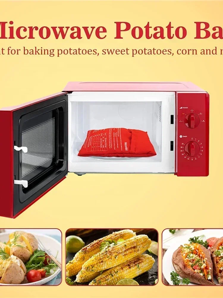 Microwave Cooker Bag Kitchen Microwave Potato Cooker Bag Baked Patata Microwave Cooking Potato Bag Oven Storage bag