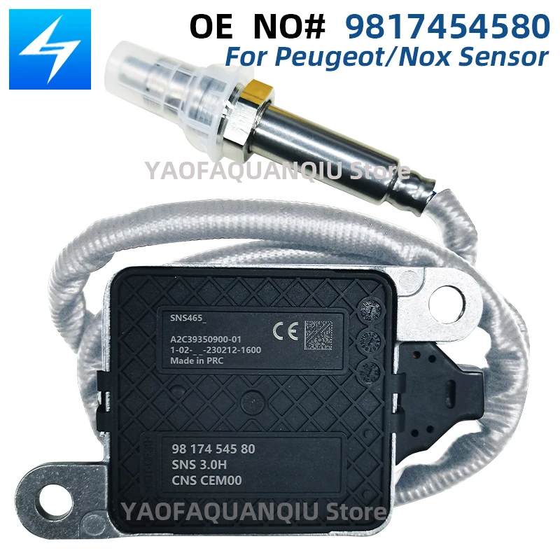 9817454580NitrogenOxygenSensorNOXSensorForCITROENJumperPEUGEOT