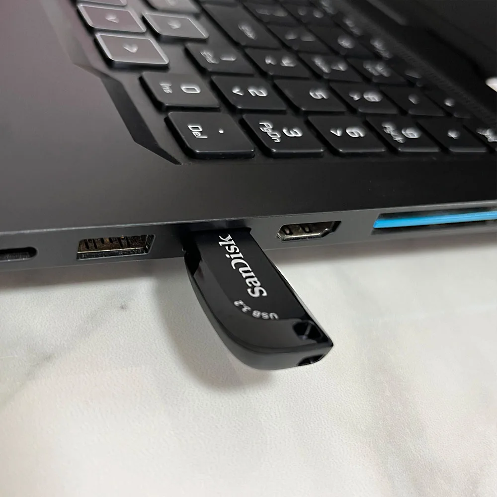 SanDisk USB 플래시 드라이브 USB 3.2 미니 펜드라이브 CZ410 256GB 128GB 64GB 32GB 펜 드라이브 읽기 속도 최대 100m/s 메모리 스틱 U 디스크