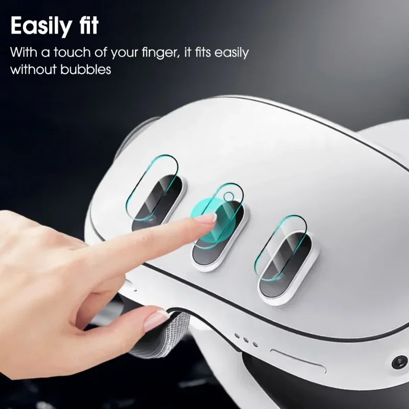 VR Glasses Host Tempered Film for Meta Quest3 Head HD Clear Tempered Glass Hardness Protective Flm for Meta Quest 3 Accessories