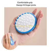 U2JD Silicone Hair Scalp Massage Shampoo Brush Shower Scalp Cleansing Brush for Head Scrubber Dandruff Brush Hair Washing Too - Image 5