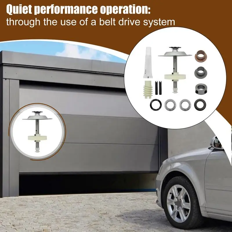 Gear And Sprocket Replacement Kit Garage Door Gear Kit Stainless Steel Opener Sprocket Worm Home Tools Low Noise
