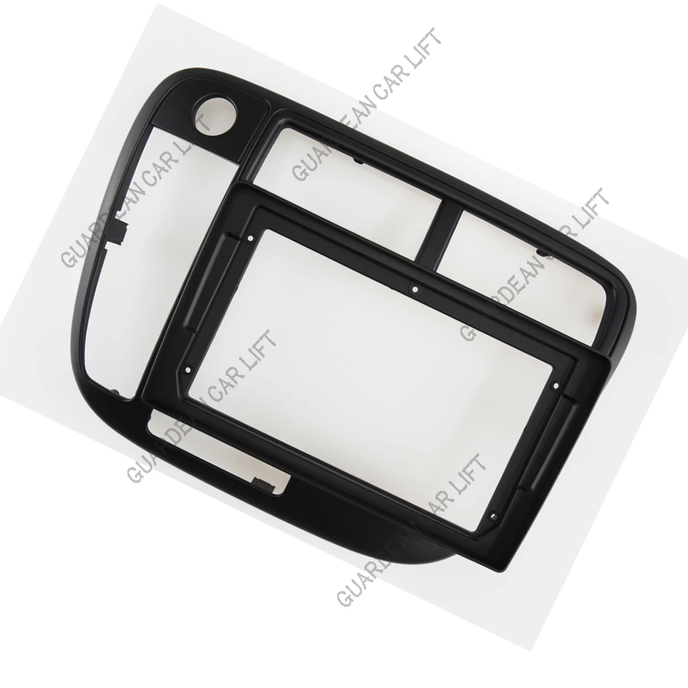 9 inch Car Fascia Radio Panel For 1998-2000 Honda Civic Dash Kit Install Facia Console Bezel Stereo Adapter Plate Trim Cover