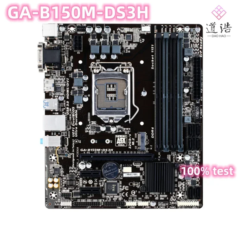 For GA-B150M-DS3H Motherboard 64GB LGA 1151 DDR4 Micro ATX B150 Mainboard 1 Sb09960bc47694c1dbed40039e6cd108fl