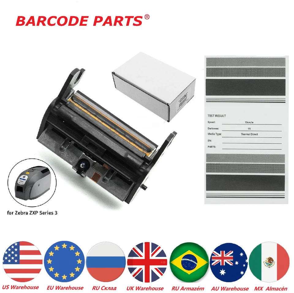 Zebra Direct Thermal Printer 300dpi Printhead For Zebra ZXP3 Card