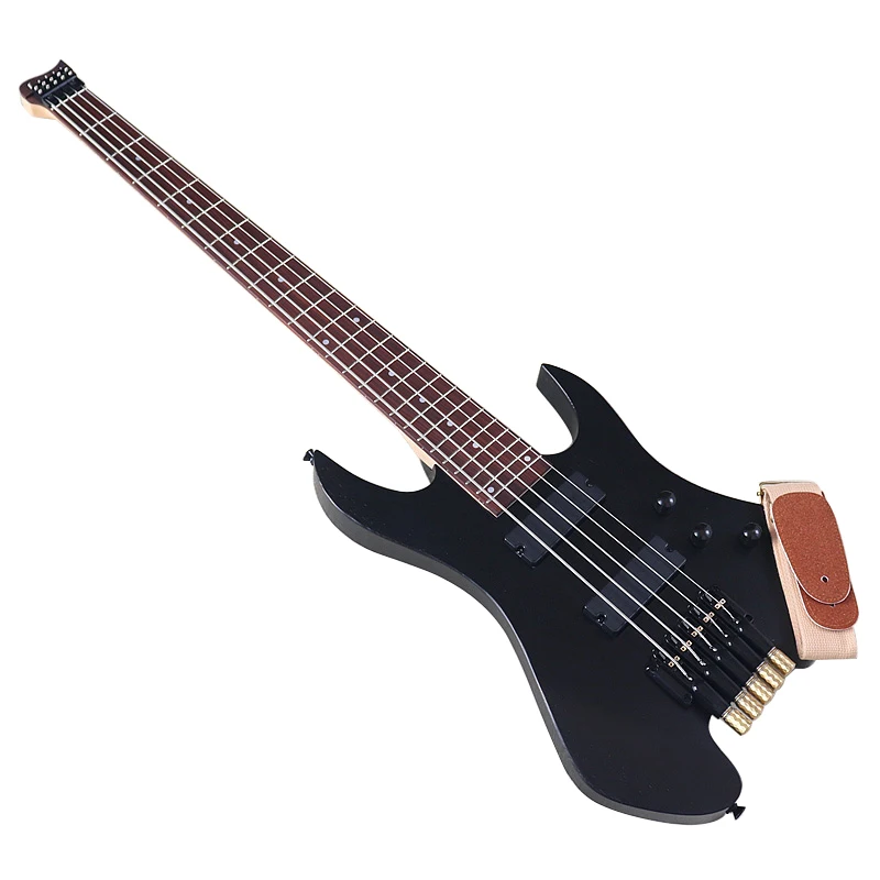 無垢材のボディ,5弦,ヘッドレスギター,41インチ,新しいコレクションを