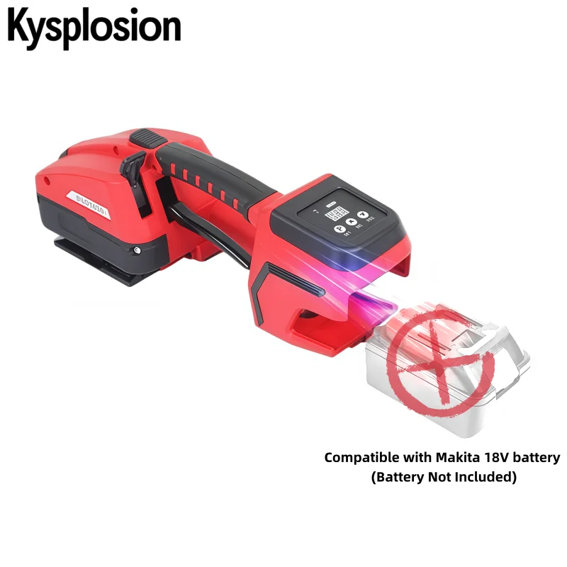 150mm/s Tightening Speed Electric Strapping Tool PET/PP Plastic Strapping Packag