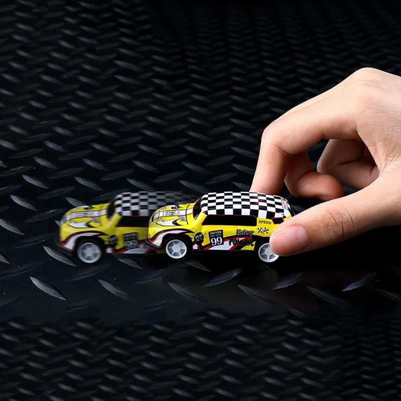 48Pcs Mini Inertial Car City Road Scene Large Gift Set Pull Back Engineering Car Set Child Kids Cartoon Toys 0-3 Birthday Gift