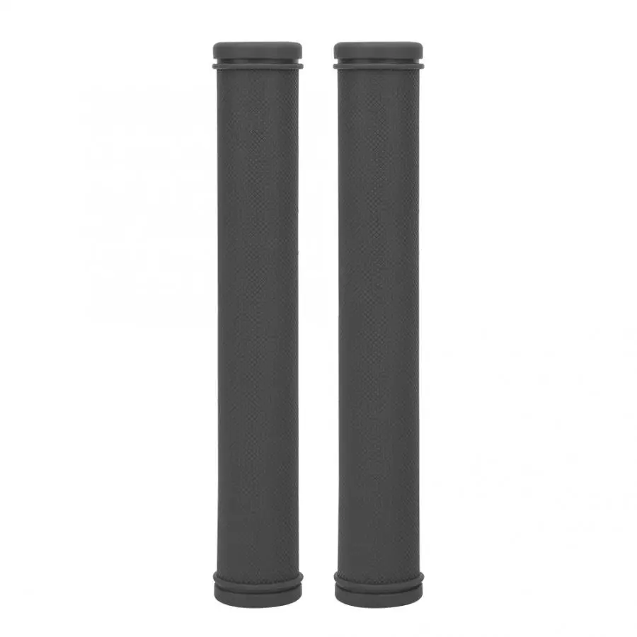 1 Pair Bicycle Grips Mountain Bike Handlebar Soft Ultralight TPE Grips Anti-skid Shock-absorbing Scooter Bike Parts