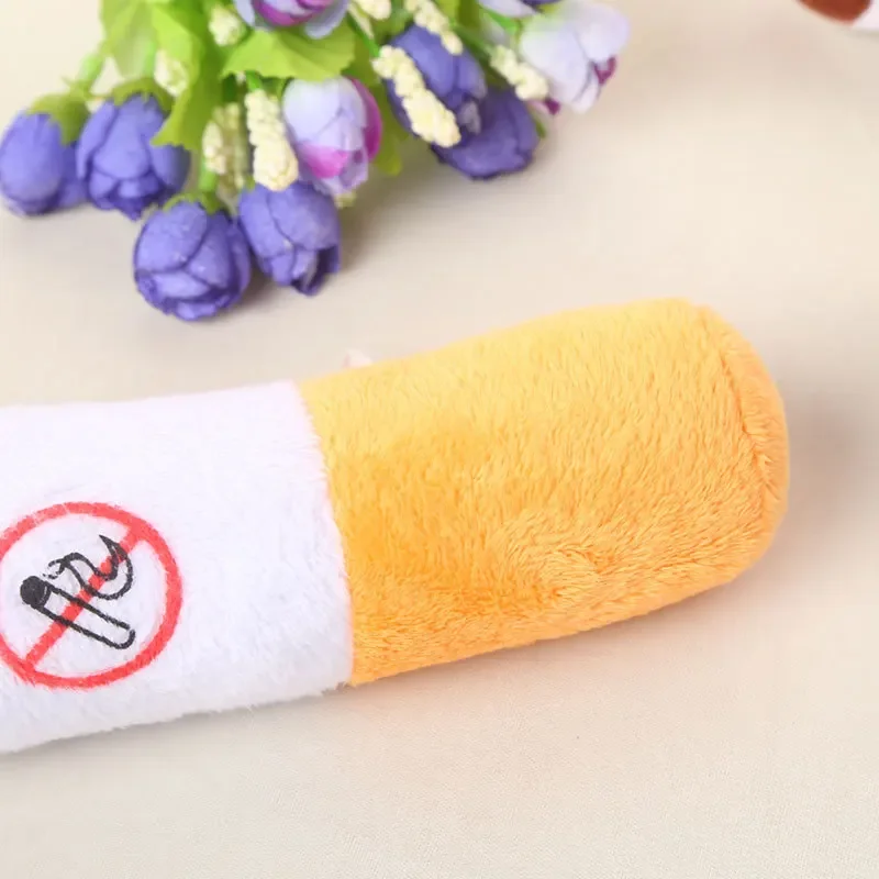 25/50/75cm Funny Smulation Smoking Cylindrical Sleeping Cigarette Pillow Fashion Boyfriend Birthday Gift Throw Pillow