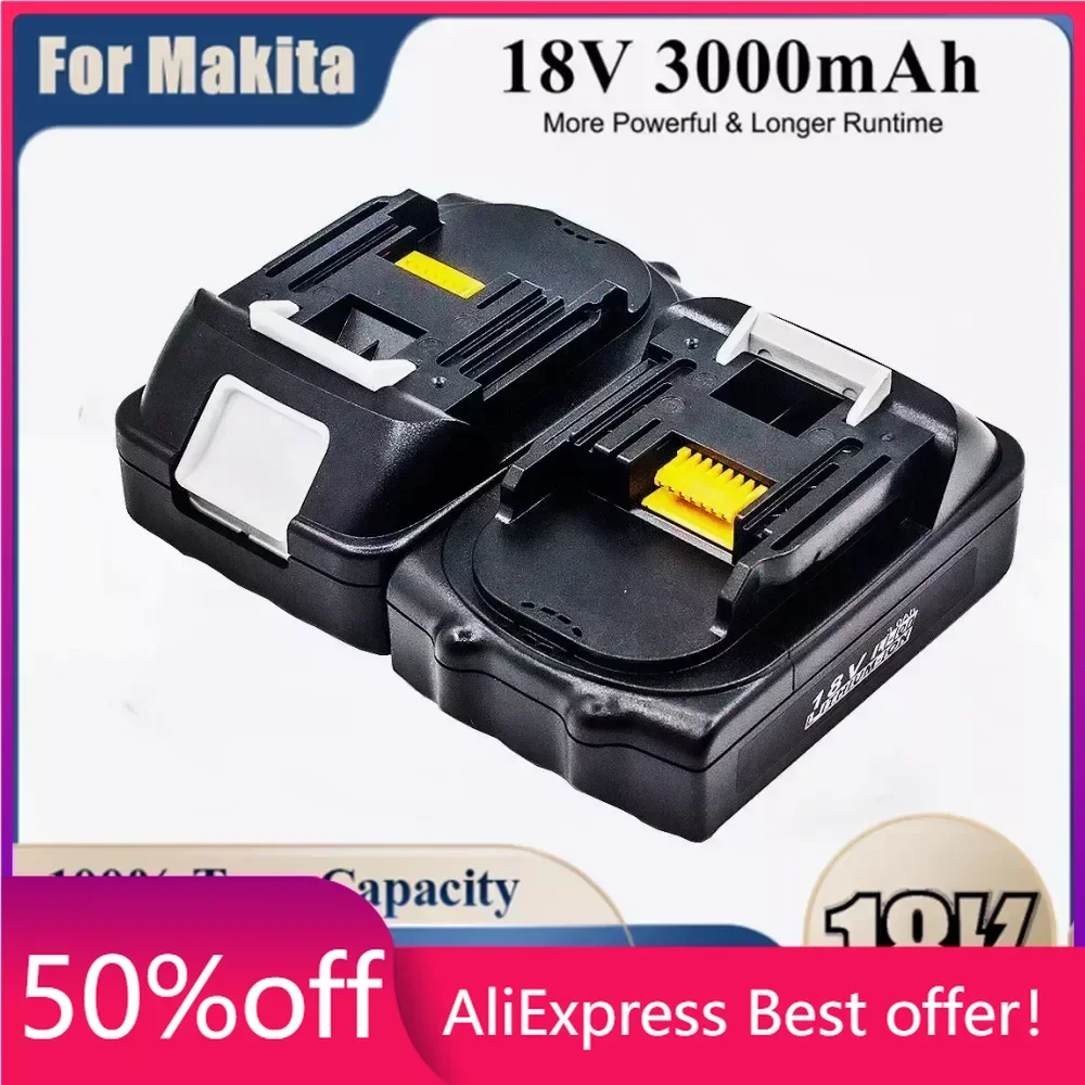 

New original For Makita BL1830 18V 3000mAh Power tools battery replacement BL1815 BL1840 LXT400 194204-5 194205-3 194309-1 L70