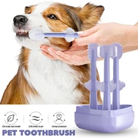 Pet Oral Cleaning Toothbrush – Dental Care Brush for Dogs and Cats