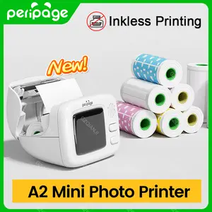 Mini-imprimante Photo Thermique Sans Fil, Portable, Impression De