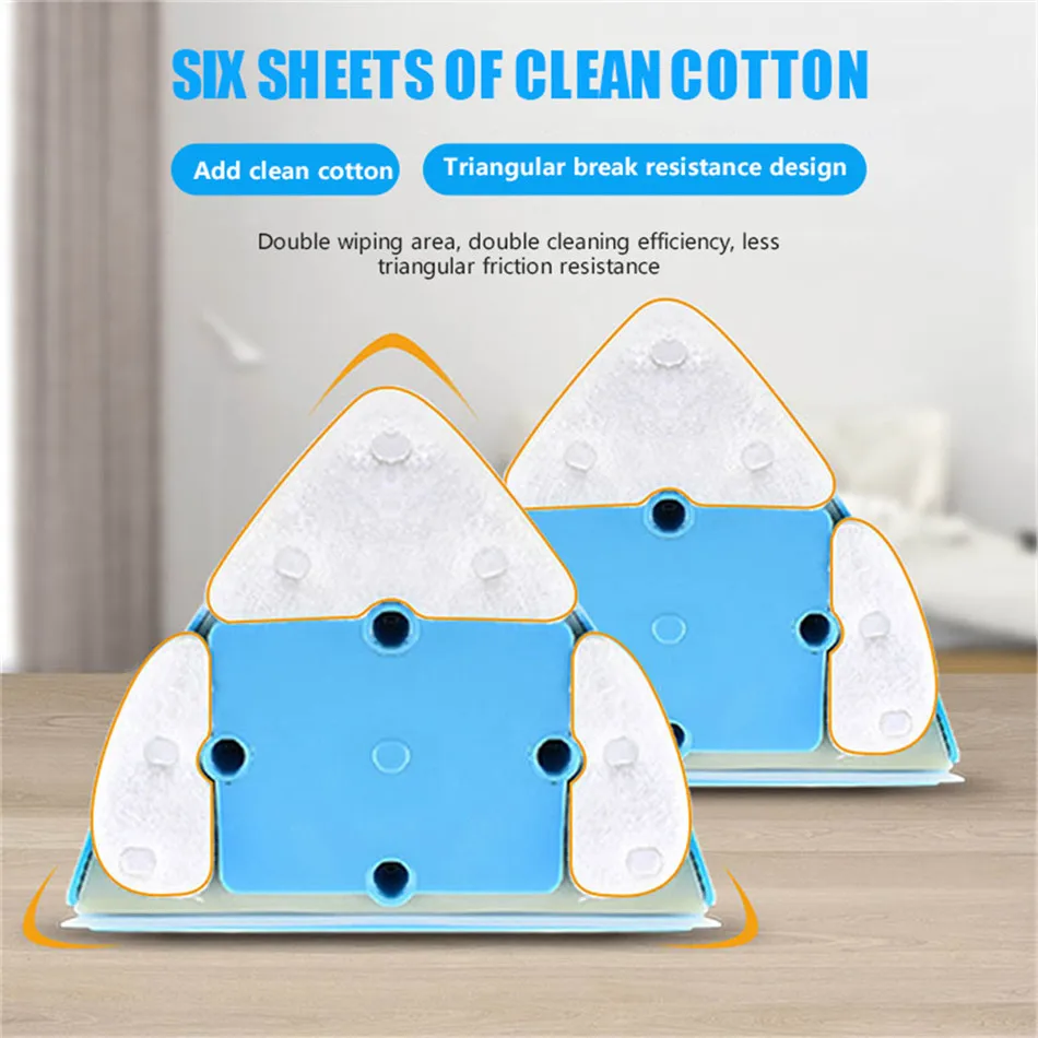 Double Sided Glass Cleaner 5 Adjustable Glass Magnetic Cleaning Tool For Cleaning With Thickness Of 4-28mm
