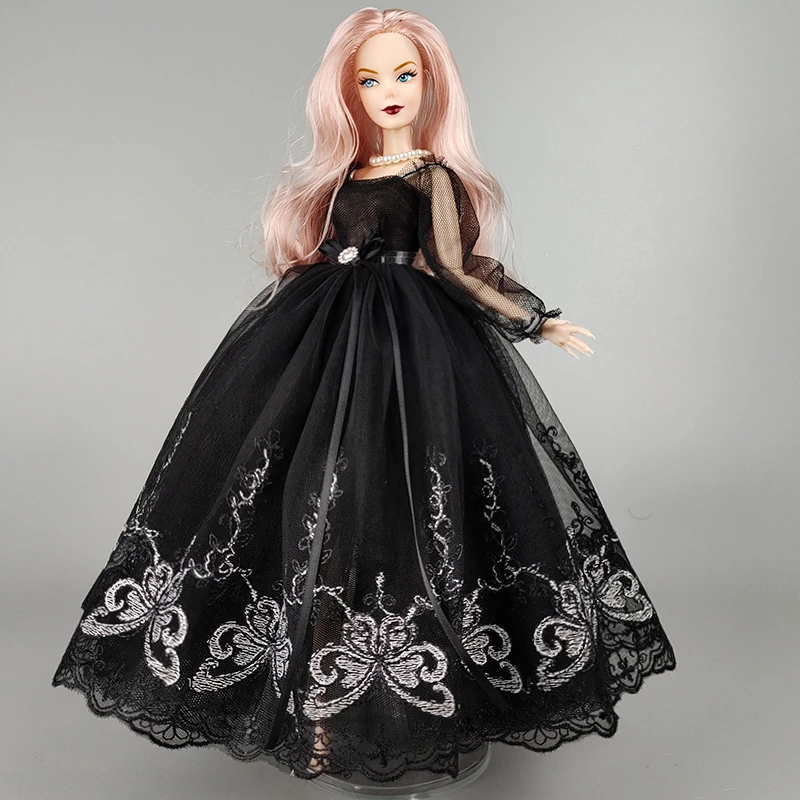 black dress doll Fashion Clothes For 11.5