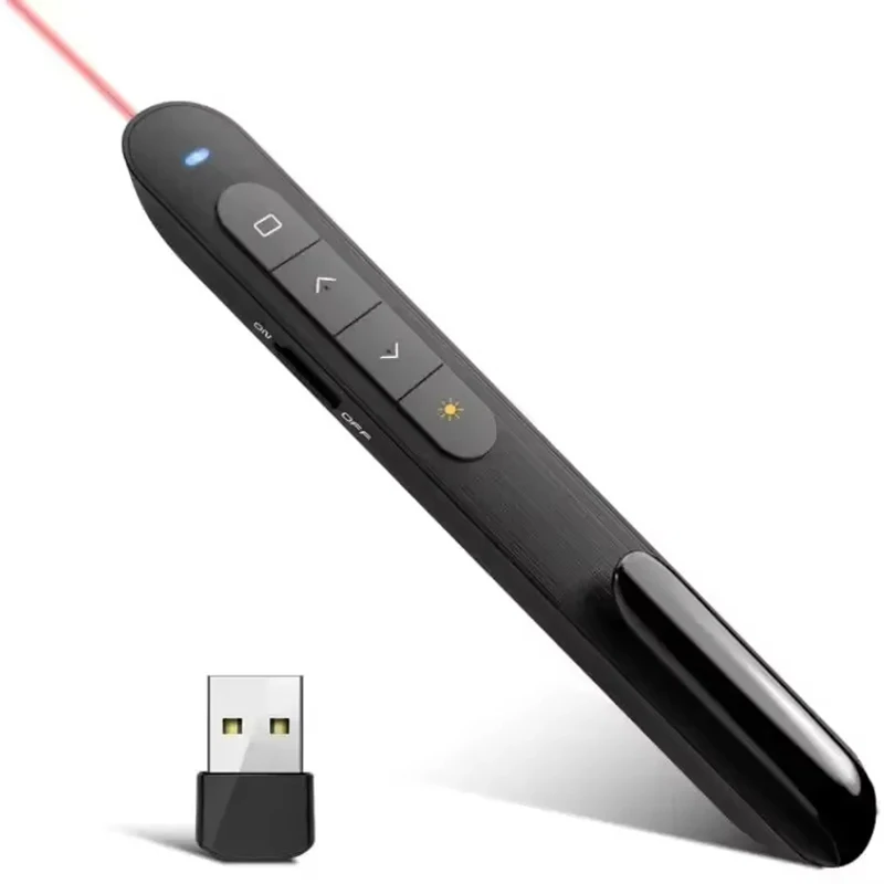Wireless Presenter Laser Pen Remote Control for PPT Presentation