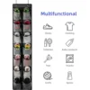 Hanging Shoe Rack Organizer Over The Door Shoe Organizer 12/14 Large Breathable Mesh Pockets Slippers Organizer Shoe Storage 5