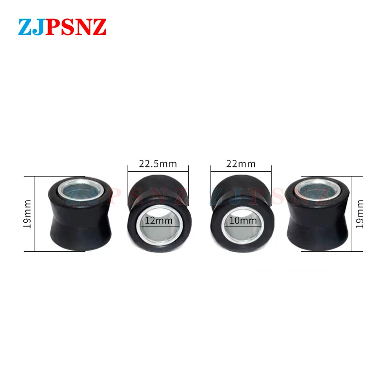 Shock Absorber Rubber Buffer Bumper Cushion Ring - Black