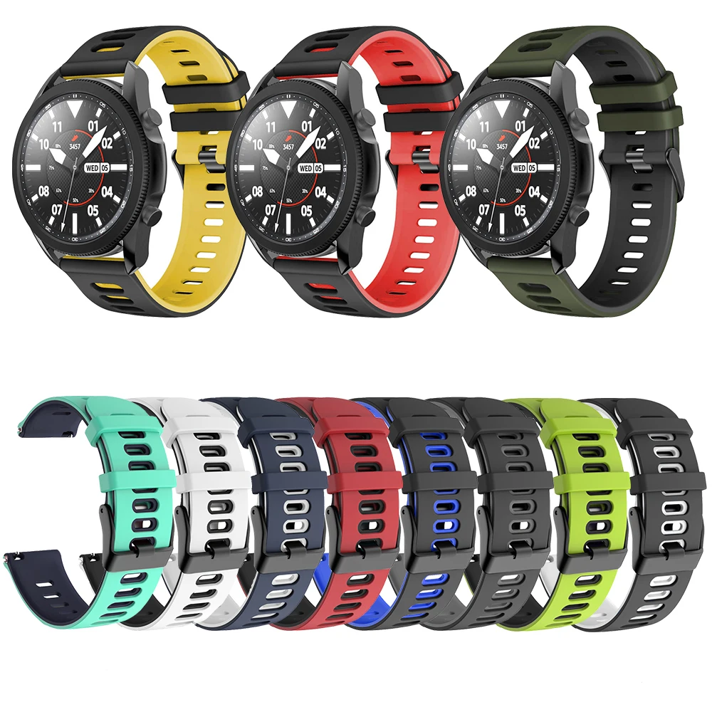 Durable Rubber Watch Strap - 20mm/22mm Replacement Bracelet