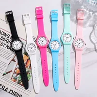 UTHAI C24 Kids's Watch Silicone Strap Boys and Girls Middle School Student Quartz Watches High Beauty Female Fashion Clock 2