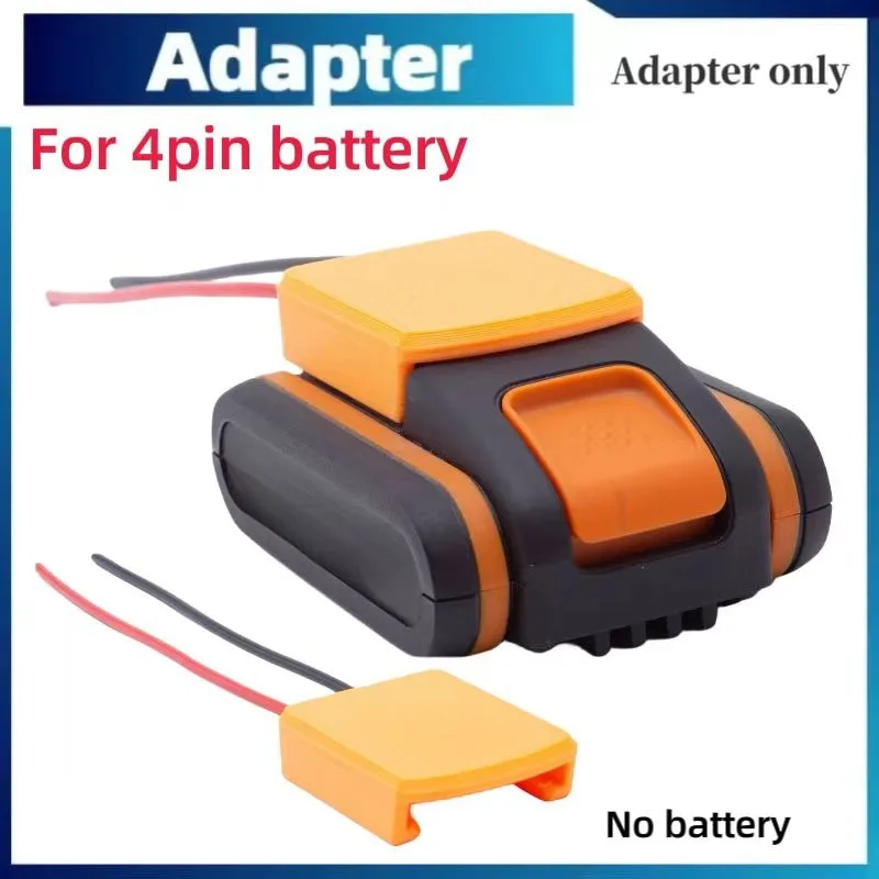 Output Voltage  Adapter For Dexter & for Worx 4PIN Power Share Battery Cable Connect Drill