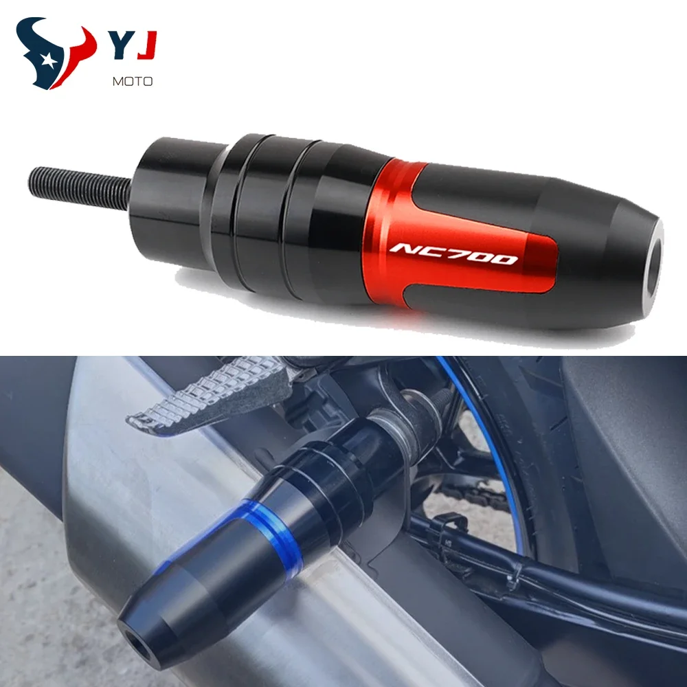 

Аксессуары для мотоциклов Honda NC700 NC700S NC700X NC 700 S/X, алюминиевая защита от падения, защита от выхлопных газов, Противоударная накладка