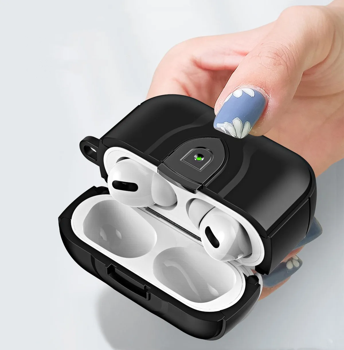 2022 Nuovo Per Airpods Pro 2 Custodia Accessori Per Auricolari Airpod Pro Armor Shield Secure Lock Per Airpods Pro 2 3 Pro 2 1 Cover