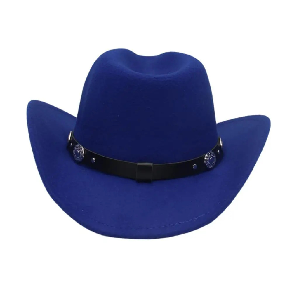 Cowboy Hats Vintage Upturned Brim Western Cowboy Hats