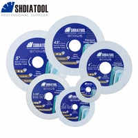 SHDIATOOL 1/2/5pcs Saw Blade Cutting Glass 50/75/85/100/115/125mm For Jade Crystal Marble Quartz Tile Bottle Disc Grinding Plate