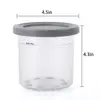 1/2/4pcs Ice Cream Pints Cup Ice Cream Containers With Lids For Ninja Creami Pints For Nc301 Nc300 Nc299amz Ice Cream Maker 6