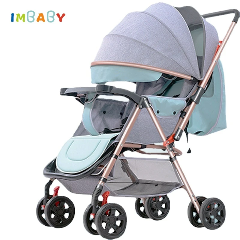 IMBABY 2022 Newborn Baby Stroller High 