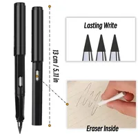 1/10Pcs Unlimited Eternal Pencil No Ink Write Fountain Pen Pencil for Writing Art Sketch Painting Kids Gifts Kawaii Stationery 2