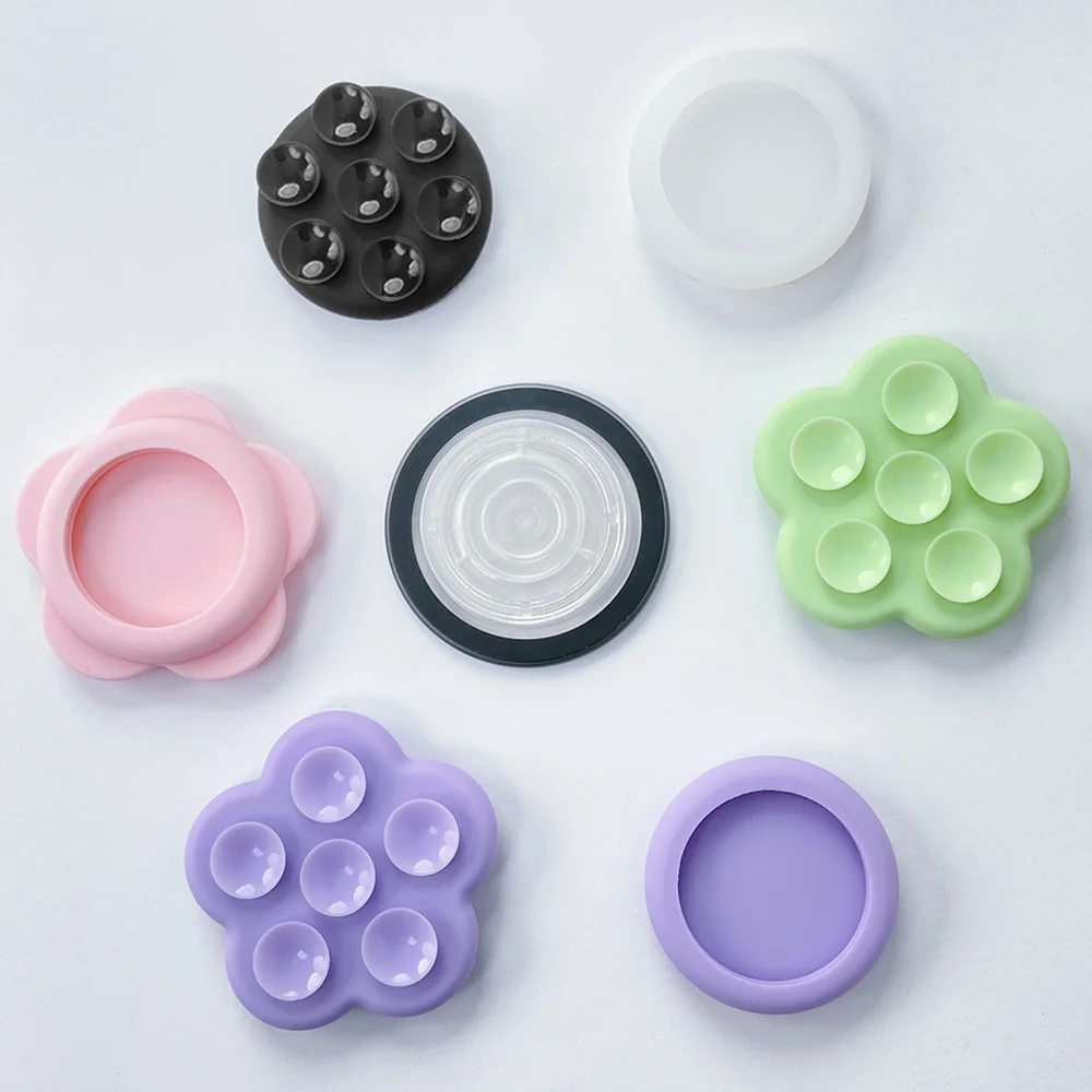 Versatile Magnetic Suction Cup Phone Holder and Stand