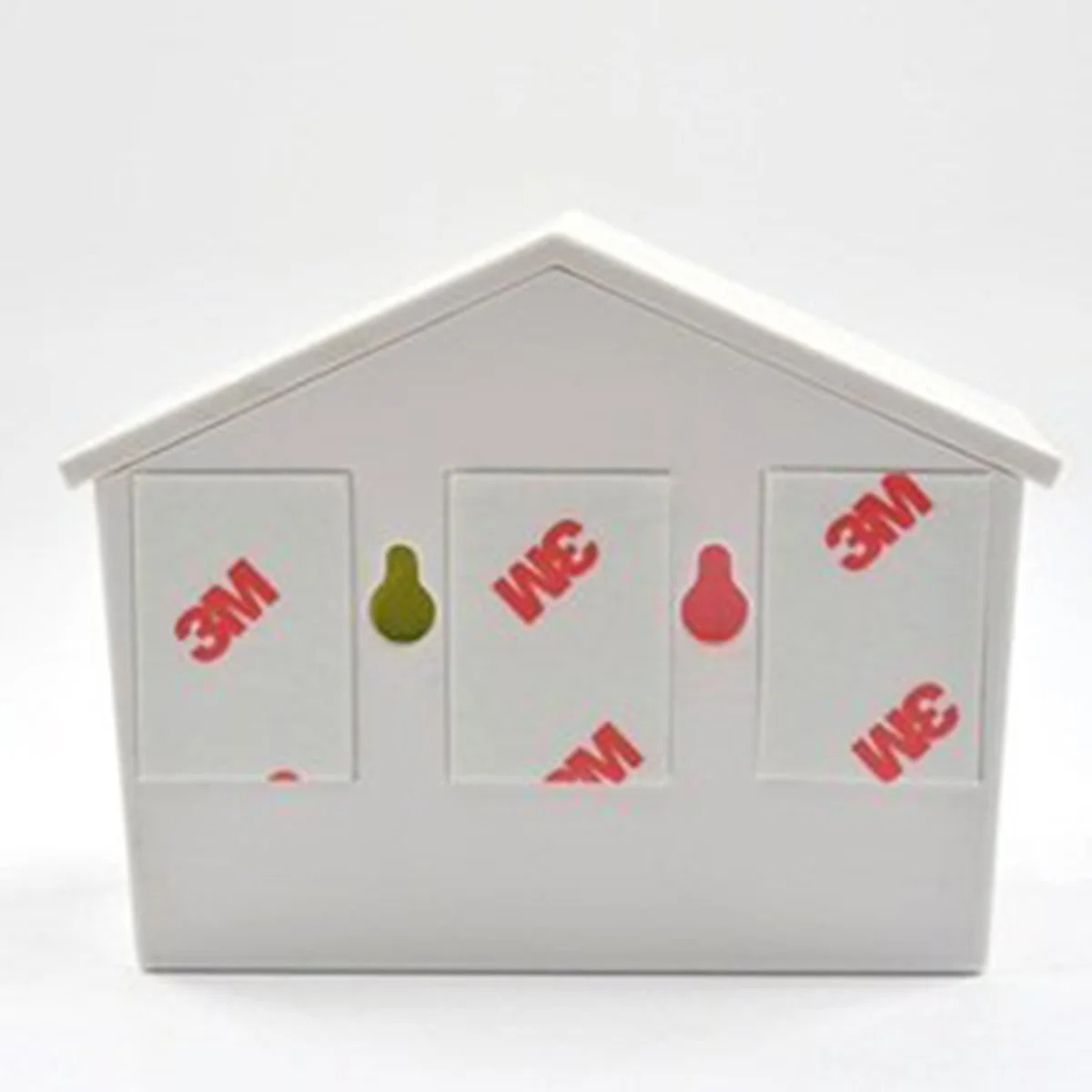 Entryway Key Holder Yellow Keychain Aldult Birdhouse Ring with Green Outdoor Organizer Wall 6