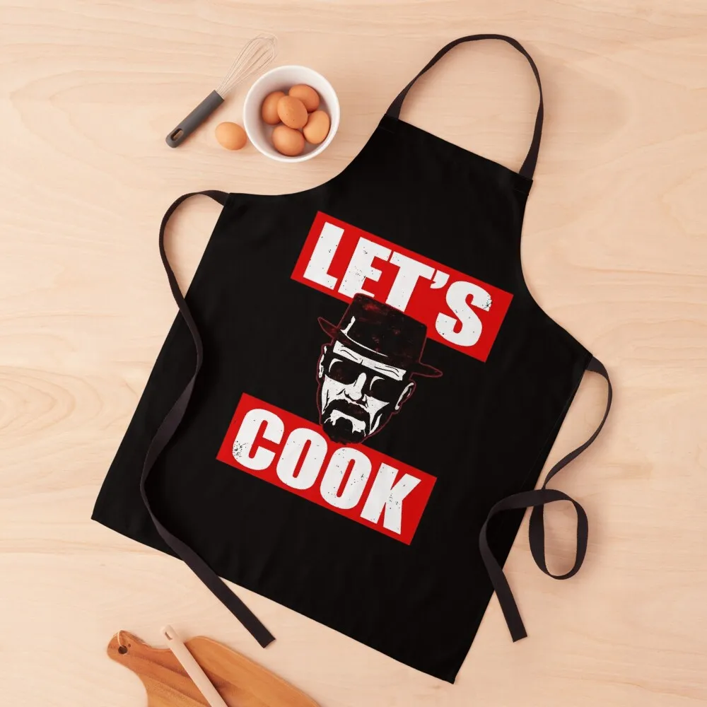 

Lets Cook Bad-Heisenberg Apron waterproof for women Women's Apron