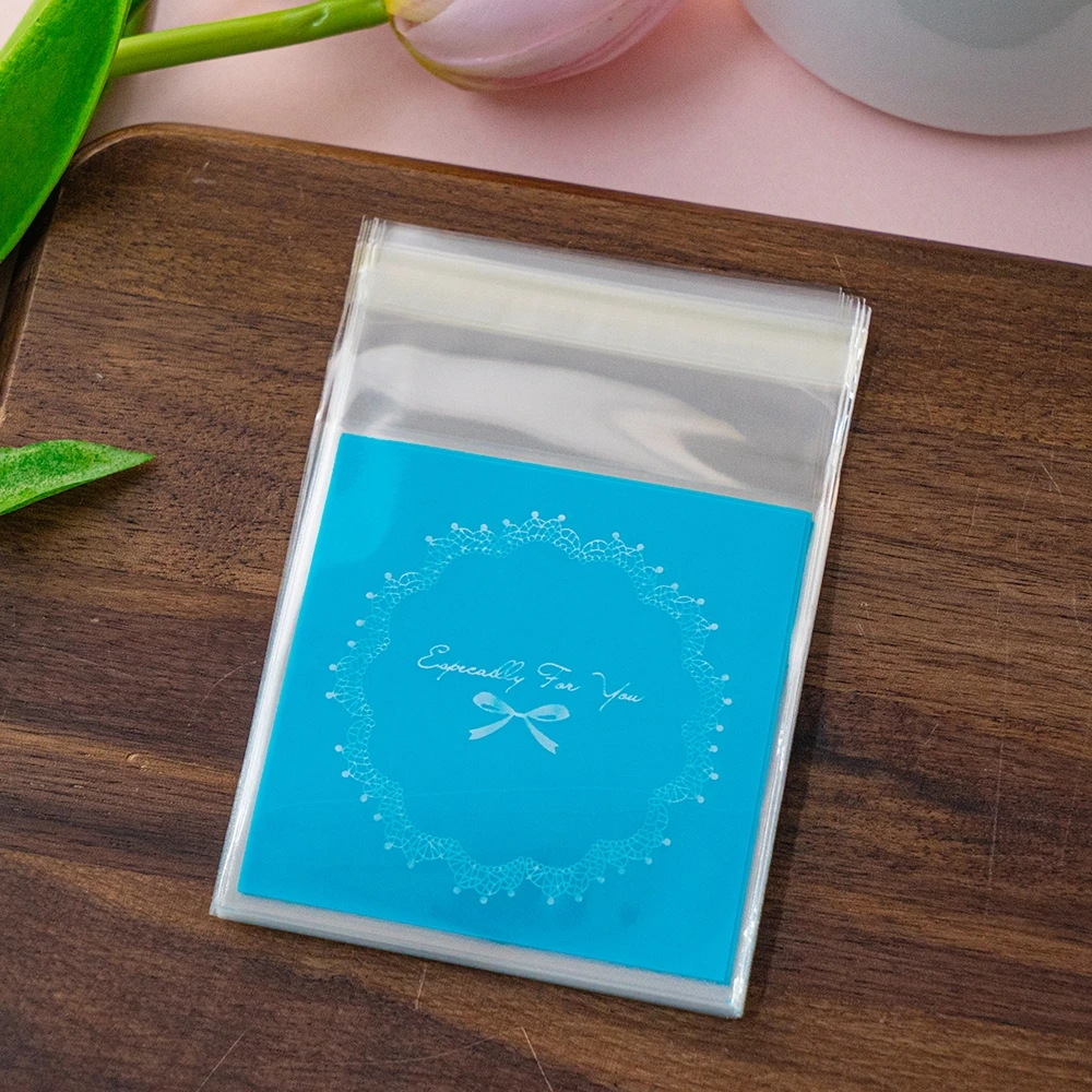 Zydiwo 200 Pezzi Sacchetti di cellophane Trasparente Involucri Autoadesivi Aigillanti Piatto OPP Plastica Alimenti Sacchetto per Confetti Gioielli Regalo Caramella (10x29cm