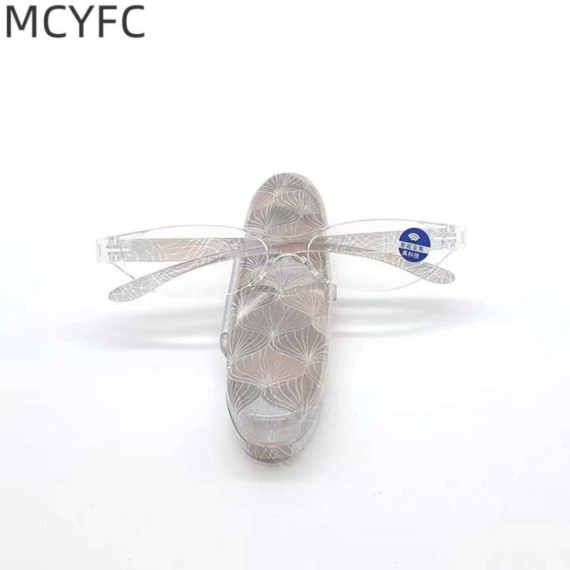 

MCYFC 3 PCS Anti Blue Light Reading Glasses for Women and Men Elder Read Eyeglasses Rimless Butterfly Style Read Glasses Elder