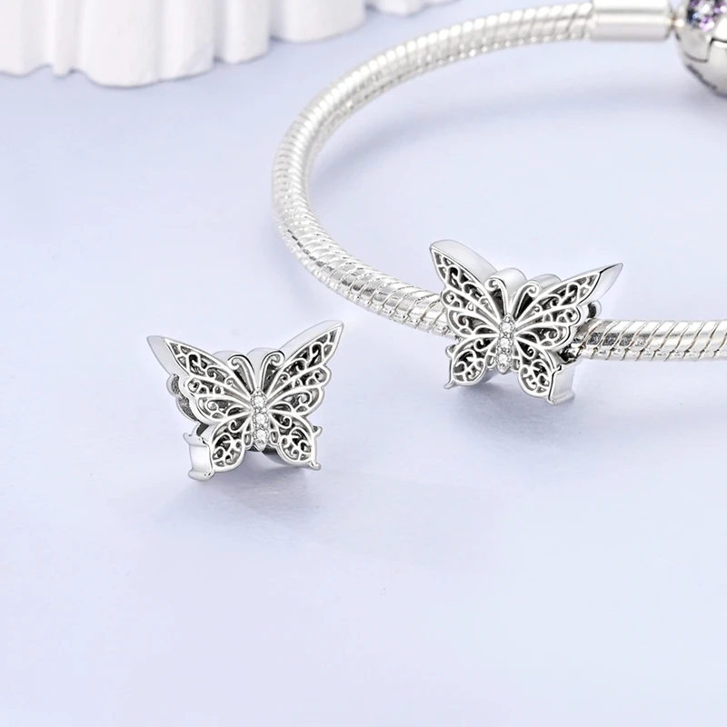 Charms Heiße Verkäufe 925 Sterling Silber Charms Perlen Fit Original Armband Armreif Perle für Frauen Mann Mädchen DIY Edlen Schmuck Machen – Detail 23