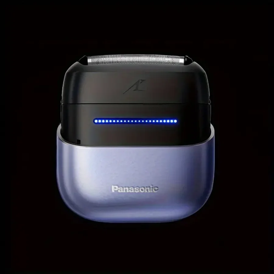 脱毛・除毛 Panasonic Palm-In ES-CM30 USB Purple Panasonic ES-CM30 Electric Shaver Small Mini Rechargable