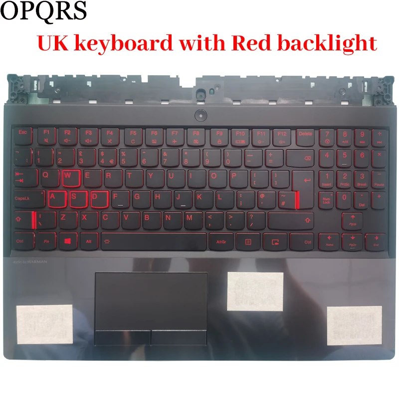 UK Red backlit